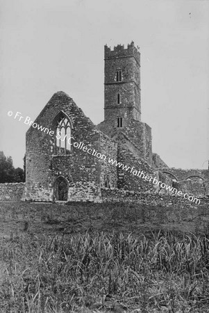 KILCONNELL FRIARY   FROM WEST